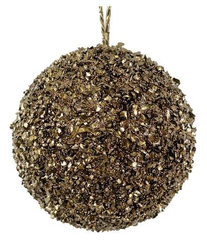 shishi Bead glitter ball brown 8cm