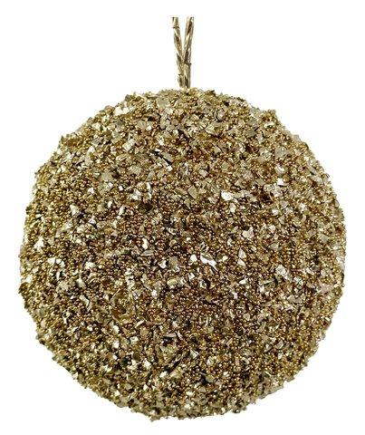 shishi Bead glitter ball champagne 8cm