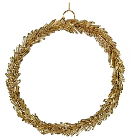 shishi Bead ring gold 16cm