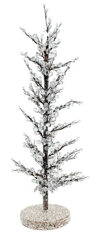 shishi Bead tree frosted 60cm