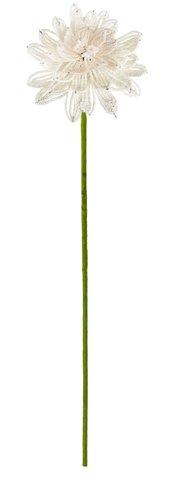 shishi Beads peony pink/white 50cm