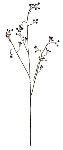 shishi Berry branch burgundy 94cm