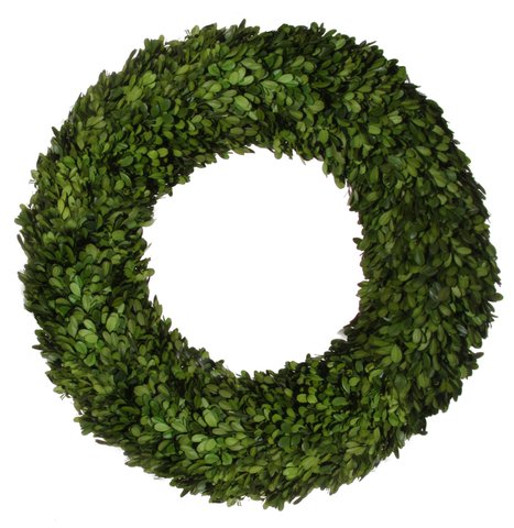 shishi Boxwood wreath preserved 60cm