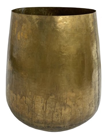 shishi Brass planter d60;h65cm