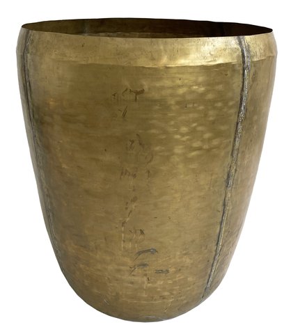 shishi Brass planter d62;h75cm