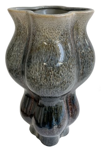 shishi Ceramic Asian vase brown d20;h37cm