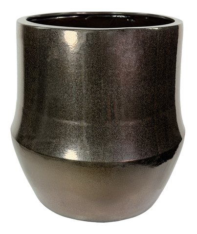 shishi Ceramic bamboo pot black d54;h56cm