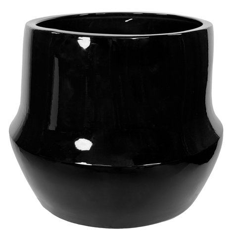 shishi Ceramic bamboo pot black d63;h50cm