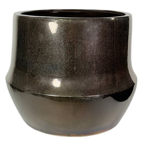 shishi Ceramic bamboo pot copper d63;h52cm