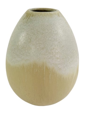 shishi Ceramic drop vase d14;h17 5cm