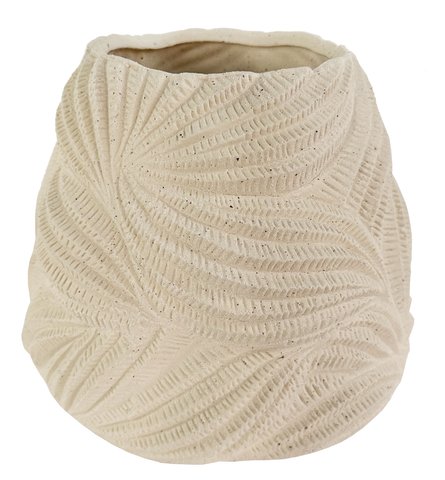 shishi Ceramic dune vase sand d22;h17cm