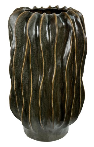 shishi Ceramic lined pot brown d38;h61cm