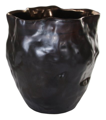 shishi Ceramic organic pot copper d26;h26cm