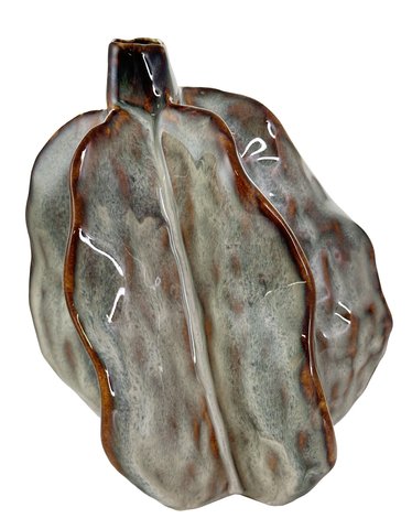shishi Ceramic pod vase gray-brown d12 5;h14 5cm