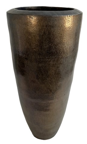 shishi Ceramic pot XL metallic gold d53;h120cm