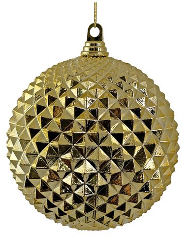 shishi Cone ball shiny gold 20cm
