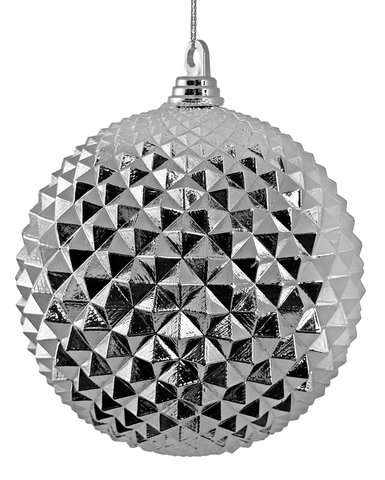 shishi Cone ball shiny silver 20cm