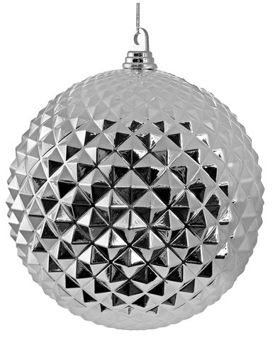shishi Cone ball shiny silver 25cm
