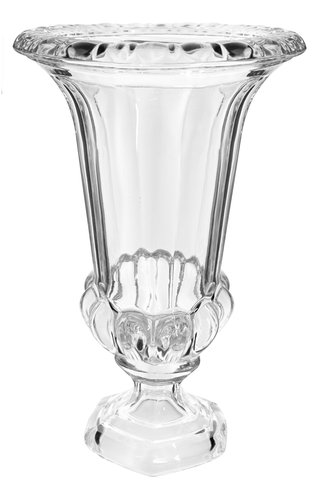 shishi Crystal urn clear d21;h38cm