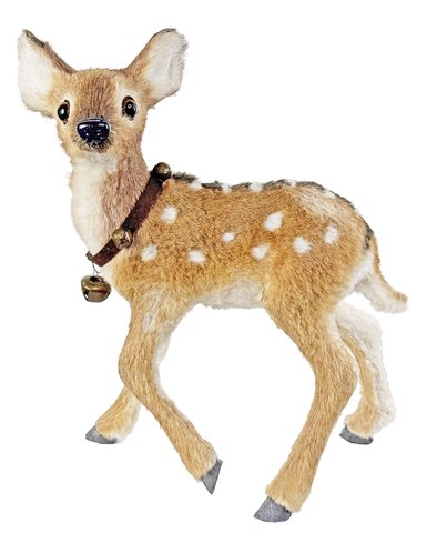 shishi Deer standing with bell 35cm