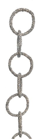 shishi Diamond ring garland silver 140cm