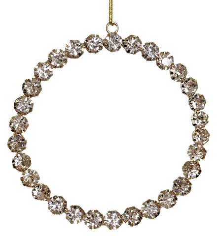 shishi Diamond ring ornament 7cm