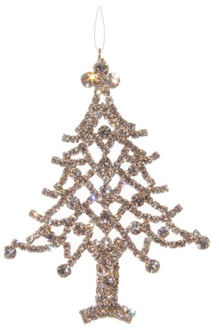 shishi Diamond tree clear 9 2cm