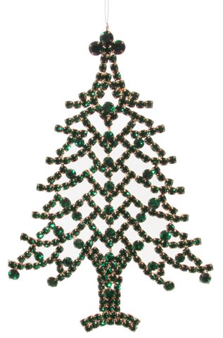 Shishi Diamond Tree Green 19cm