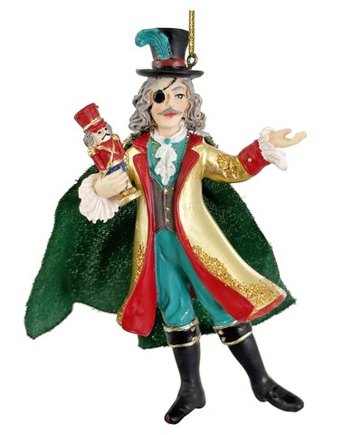 shishi Drosselmeyer ornament velvet cape 12cm