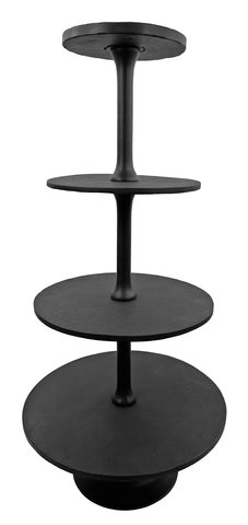 shishi Etagere-4 black marble h124cm