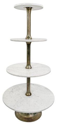 shishi Etagere-4 white marble h124cm