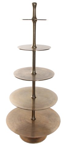 shishi Etagere-5 aged gold h1 7m