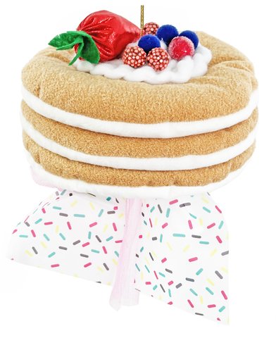 shishi Fabric pancake ornament 18cm