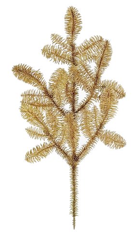 shishi Fir branch gold 70cm