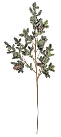 shishi Fir branch with cones 120cm