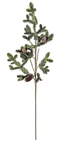 shishi Fir branch with cones 90cm