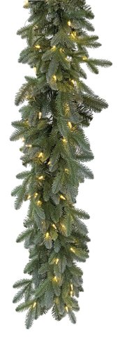 shishi Fir garland silver green 100LED EU 180cm