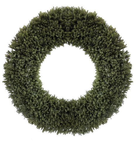 shishi Fir wreath 2-sided green 250cm