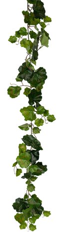 shishi Geranium garland green 160cm UV PROOF