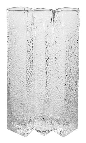 shishi Glass 3-tube vase clear h30cm