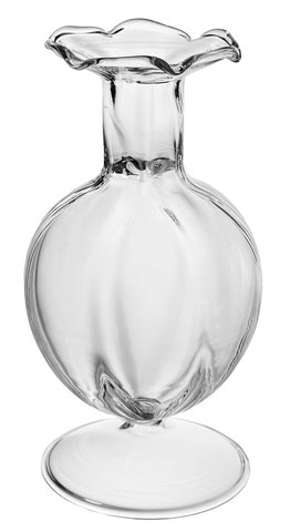 shishi Glass bud vase clear d7 5;h14cm