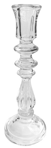 shishi Glass candle holder 28cm
