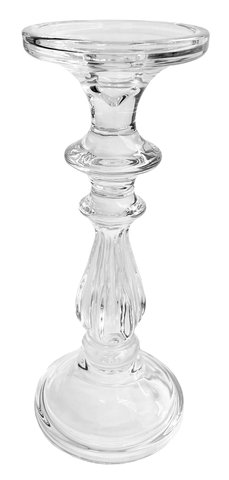 shishi Glass candle holder clear 25cm