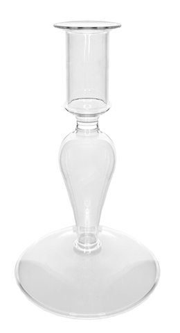 shishi Glass candle holder clear d9;h15cm