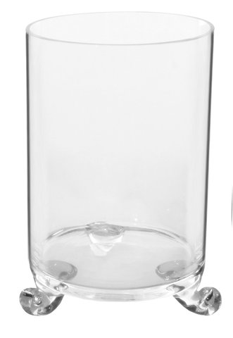 shishi Glass cylinder on 3legs d20;h23cm