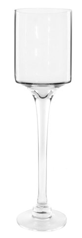 shishi Glass cylinder on leg d12;h45cm