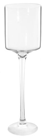 shishi Glass cylinder on leg d15;h50cm