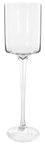 shishi Glass cylinder on leg d17;h60cm