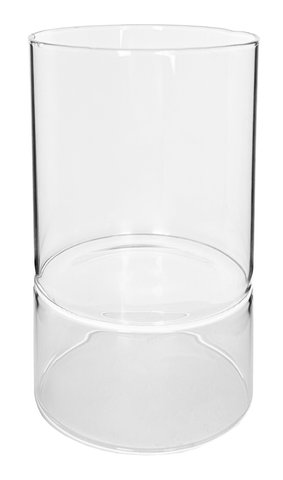shishi Glass double sided cylinder vase / CH cl