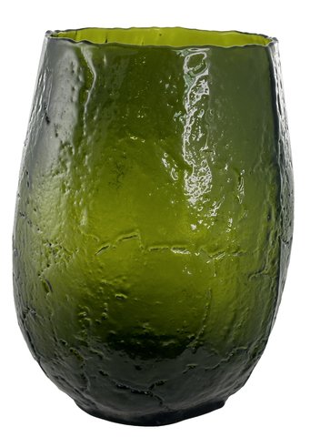 shishi Glass ice votive green d29;h37cm